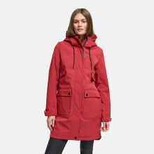 Navahoo Morgennebel Damen Softshelljacke Velvet Red Größe XS - Gr.34