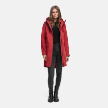 Navahoo Morgennebel Damen Softshelljacke Velvet Red Größe XS - Gr.34