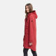 Navahoo Morgennebel Damen Softshelljacke Velvet Red Größe XS - Gr.34