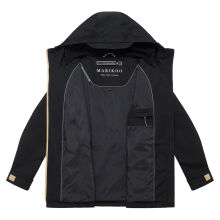 Marikoo Sohaa Damen Parka Schwarz Größe M - Gr.38