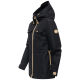 Marikoo Sohaa Damen Parka Schwarz Größe L - Gr.40