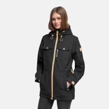 Marikoo Sohaa Damen Parka Schwarz Größe XXXL - Gr.46