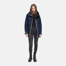 Marikoo Sohaa Damen Parka Navy Größe M - Gr.38
