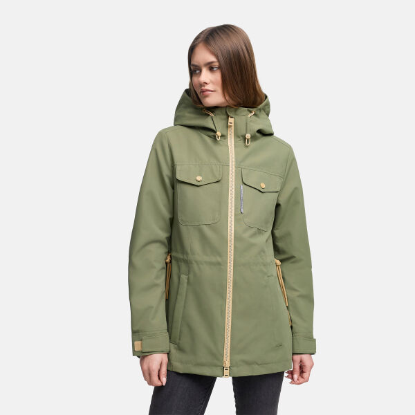 Marikoo Sohaa Damen Parka Olive Leaf Größe L - Gr.40