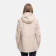 Marikoo Sohaa Damen Parka Light Taupe Größe S - Gr.36