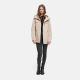 Marikoo Sohaa Damen Parka Light Taupe Größe XXL - Gr.44
