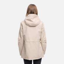 Marikoo Sohaa Damen Parka Light Taupe Größe XXXL - Gr.46