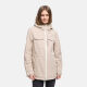 Marikoo Sohaa Damen Parka Light Taupe Größe XXXL - Gr.46