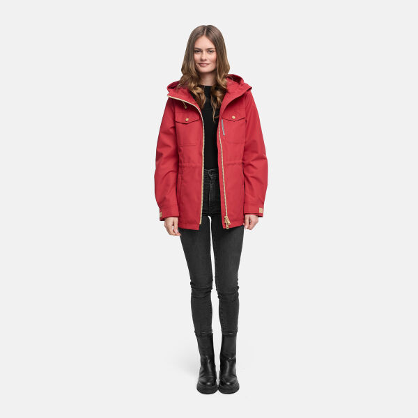 Marikoo Sohaa Damen Parka Velvet Red Größe XXL - Gr.44