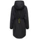 Marikoo Trüffelbonbon Damen Mantel Schwarz Größe M - Gr.38