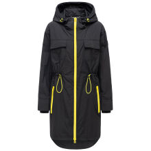 Marikoo Trüffelbonbon Damen Mantel Schwarz Größe XL - Gr.42