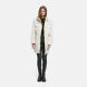 Marikoo Trüffelbonbon Damen Mantel Offwhite Größe L - Gr.40