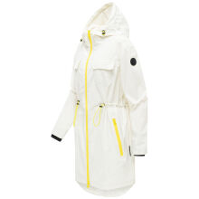 Marikoo Trüffelbonbon Damen Mantel Offwhite Größe XL - Gr.42
