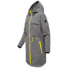 Marikoo Trüffelbonbon Damen Mantel Grey Größe M - Gr.38