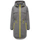 Marikoo Trüffelbonbon Damen Mantel Grey Größe M - Gr.38