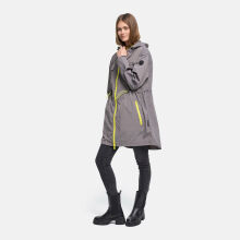Marikoo Trüffelbonbon Damen Mantel Grey Größe XL - Gr.42