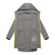 Marikoo Trüffelbonbon Damen Mantel Grey Größe XXXL - Gr.46