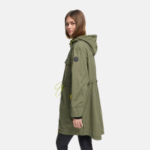 Marikoo Trüffelbonbon Damen Mantel Olive Leaf Größe S - Gr.36