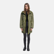 Marikoo Trüffelbonbon Damen Mantel Olive Leaf Größe M - Gr.38