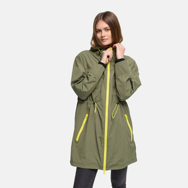 Marikoo Trüffelbonbon Damen Mantel Olive Leaf Größe XXXL - Gr.46