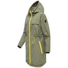 Marikoo Trüffelbonbon Damen Mantel Olive Leaf Größe XXXL - Gr.46
