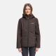 Marikoo Brombeere Damen Übergansjacke Frühlings Jacke Choco Größe XXXL - Gr. 46