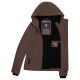 Marikoo Brombeere Damen Übergansjacke Frühlings Jacke Choco Größe XXXL - Gr. 46