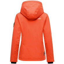 Marikoo Brombeere Damen Übergansjacke Frühlings Jacke Spicy Orange Größe XXL - Gr. 44