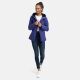 Marikoo Brombeere Damen Übergansjacke Frühlings Jacke Blue Violet Größe XS - Gr. 34