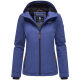 Marikoo Brombeere Damen Übergansjacke Frühlings Jacke Blue Violet Größe XS - Gr. 34