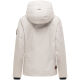 Marikoo Erdbeere Damen Übergangsjacke leicht gefüttert mit Kapuze Bone-Größe 3XL - Gr. 46